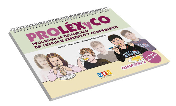 PROLÉXyCO. Cuaderno 2. Minúscula, de CAPEL, FRANCISCA | portada del libro