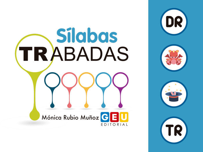 SILABAS TRABADAS DR/TR, de MONICA RUBIO MUÑOZ | portada del libro