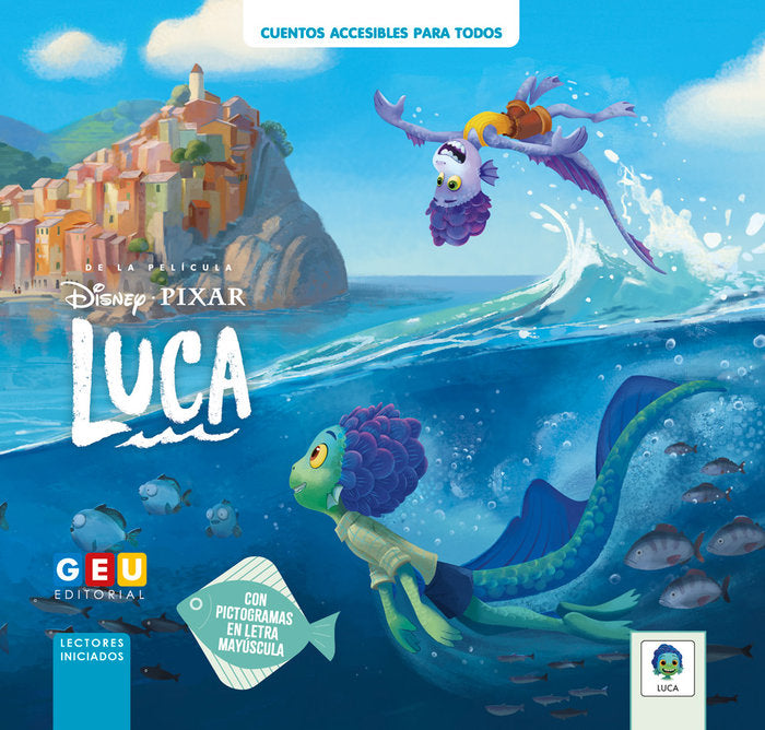 LUCA, de ., DISNEY | portada del libro