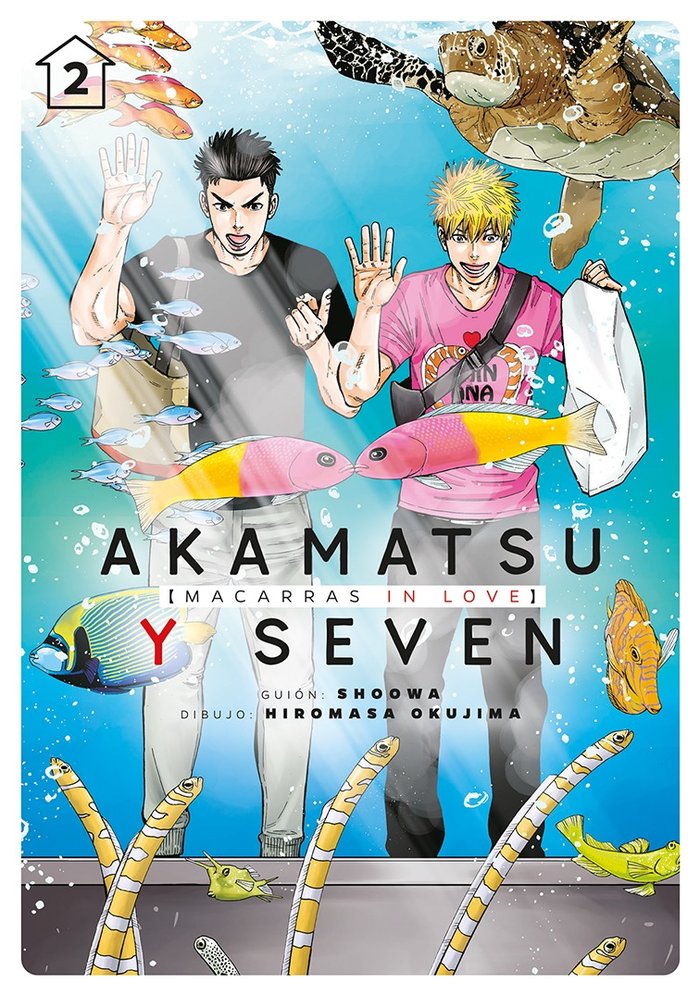 AKAMATSU Y SEVEN, MACARRAS IN LOVE, VOL. 2, de , SHOOWA | portada del libro
