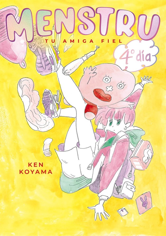 MENSTRU, TU AMIGA FIEL, 4O DIA, de KOYAMA, KEN | portada del libro