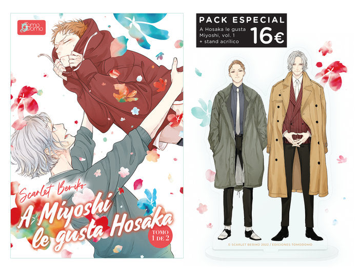 A MIYOSHI LE GUSTA HOSAKA VOL 1 EDICION ESPECIAL, de BERIKO,SCARLET | portada del libro