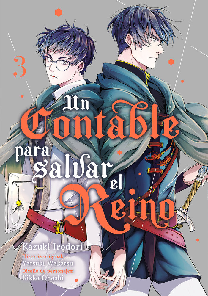 UN CONTABLE PARA SALVAR EL REINO, VOL. 3, de IRODORI, KAZUKI | portada del libro