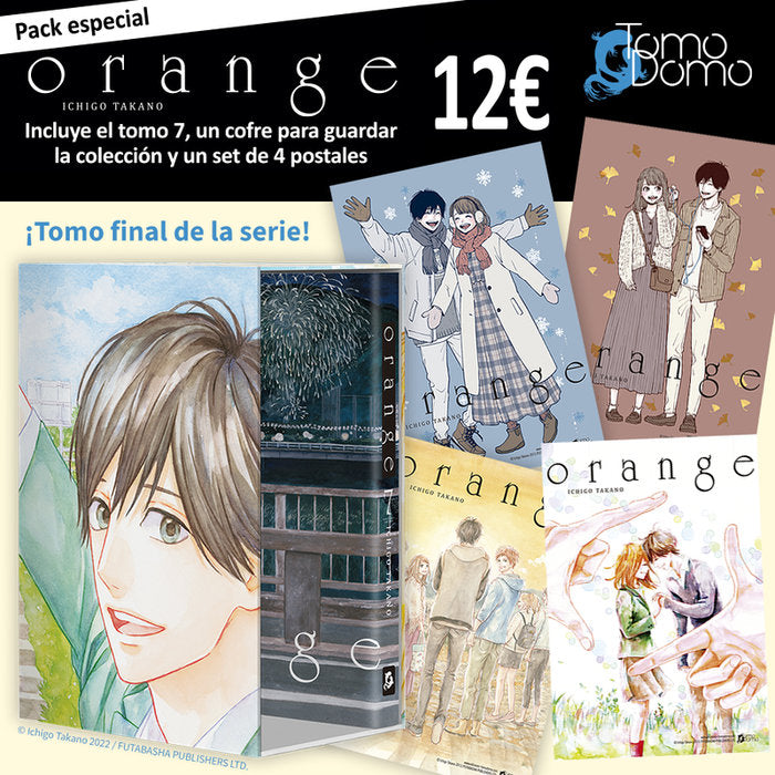 ORANGE, VOL.7 (PACK ESPECIAL), de TAKANO, ICHIGO | portada del libro