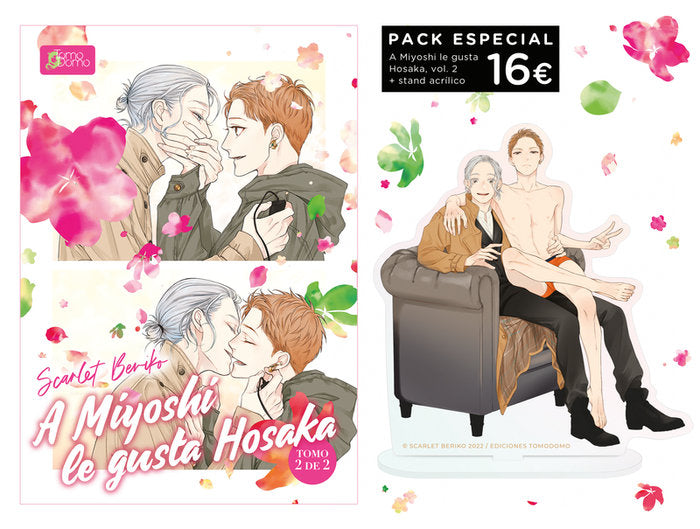 A MIYOSHI LE GUSTA HOSAKA, VOL. 2 (EDICION ESPECIAL), de BERIKO, SCARLET | portada del libro