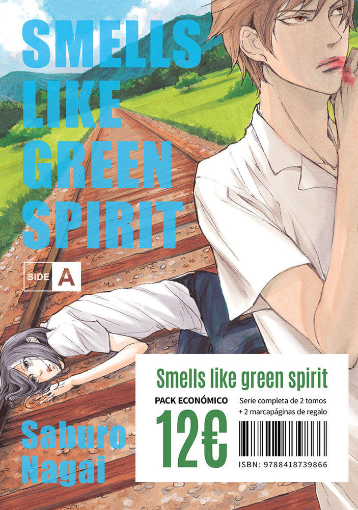 PACK SMELLS LIKE GREEN SPIRIT, de NAGAI | portada del libro