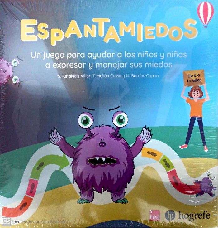 ESPANTAMIEDOS. UN JUEGO PARA AYUDAR A LOS NIÑOS Y NIÑAS A EXPRESA, de S. KIRIAKIDIS VILLAR, T. MELIAN CROSA Y M. BARRIOS | po