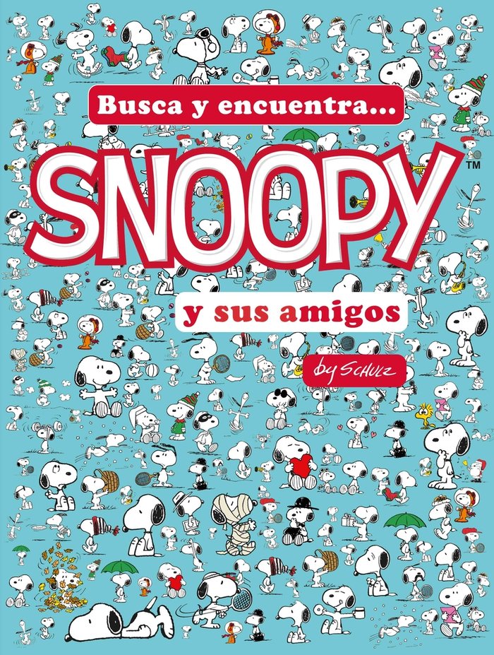 BUSCA Y ENCUENTRA... SNOOPY Y SUS AMIGOS, de SCHULZ, CHARLES M. | portada del libro