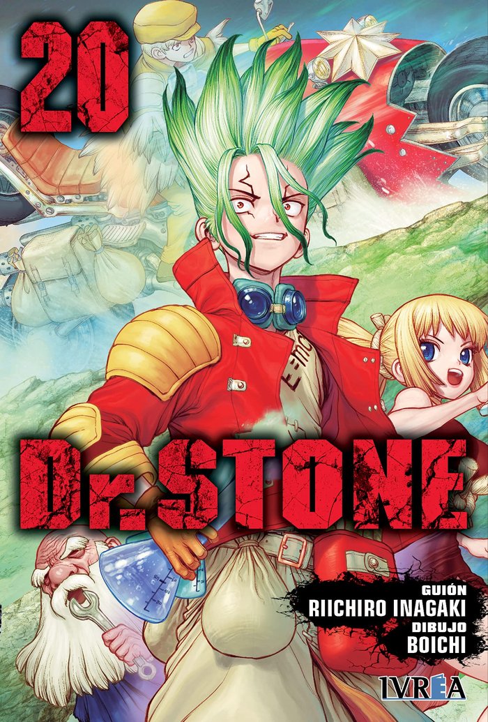 DR STONE N 20, de RIICHIRO INAGAKI | portada del libro