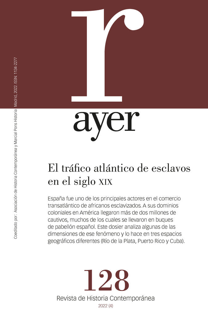 EL TRAFICO ATLANTICO DE ESCLAVOS EN EL SIGLO XIX, de RODRIGO Y ALHARILLA, MARTIN | portada del libro