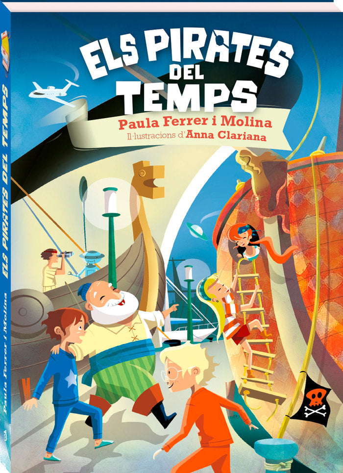 ELS PIRATES DEL TEMPS, de FERRER I MOLINA, PAULA | portada del libro