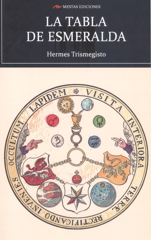 LA TABLA ESMERALDA, de HERMES TRIMEGISTO | portada del libro