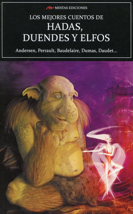 LOS MEJORES CUENTOS DE HADAS, DUENDES Y ELFOS, de ANDERSEN | portada del libro