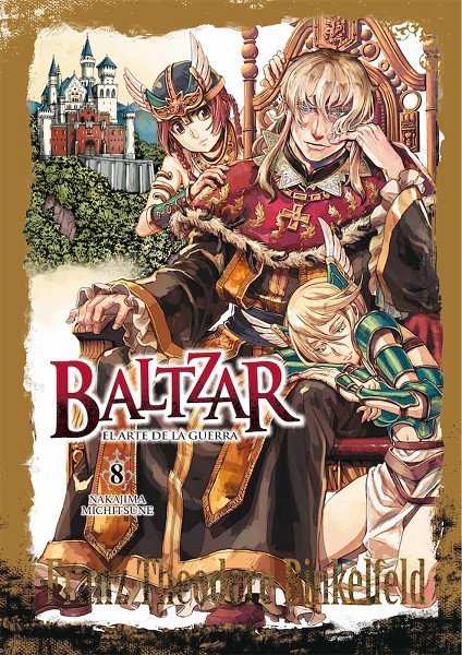 BALTZAR EL ARTE DE LA GUERRA 8, de NAKAJIMA MICHITSUNE | portada del libro