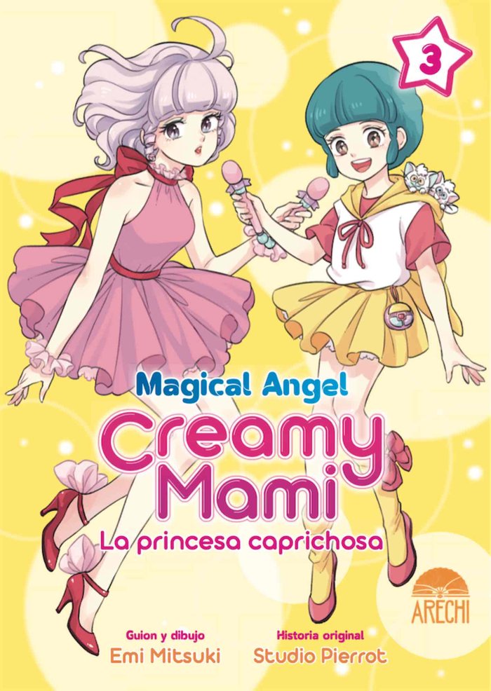 MAGICAL ANGEL CREAMY MAMI 3 LA PRINCESA CAPRICHOSA, de EMI MITSUKI | portada del libro
