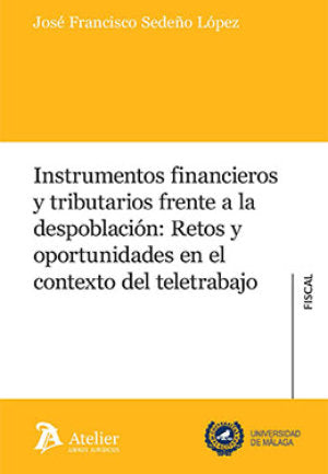 INSTRUMENTOS FINANCIEROS Y TRIBUTARIOS FRENTE A DESPOBLACIO | portada del libro