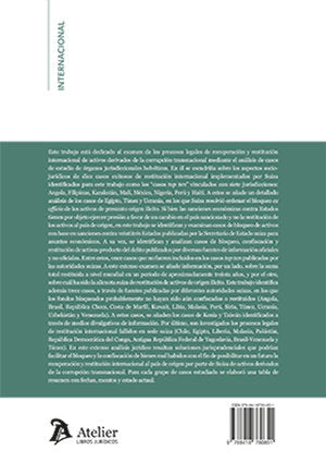 LA IMPUNIDAD FINANCIERA ANALISIS DE CASOS DE RECUPERACION, de MARIA GABRIELA SARMIENTO | portada del libro