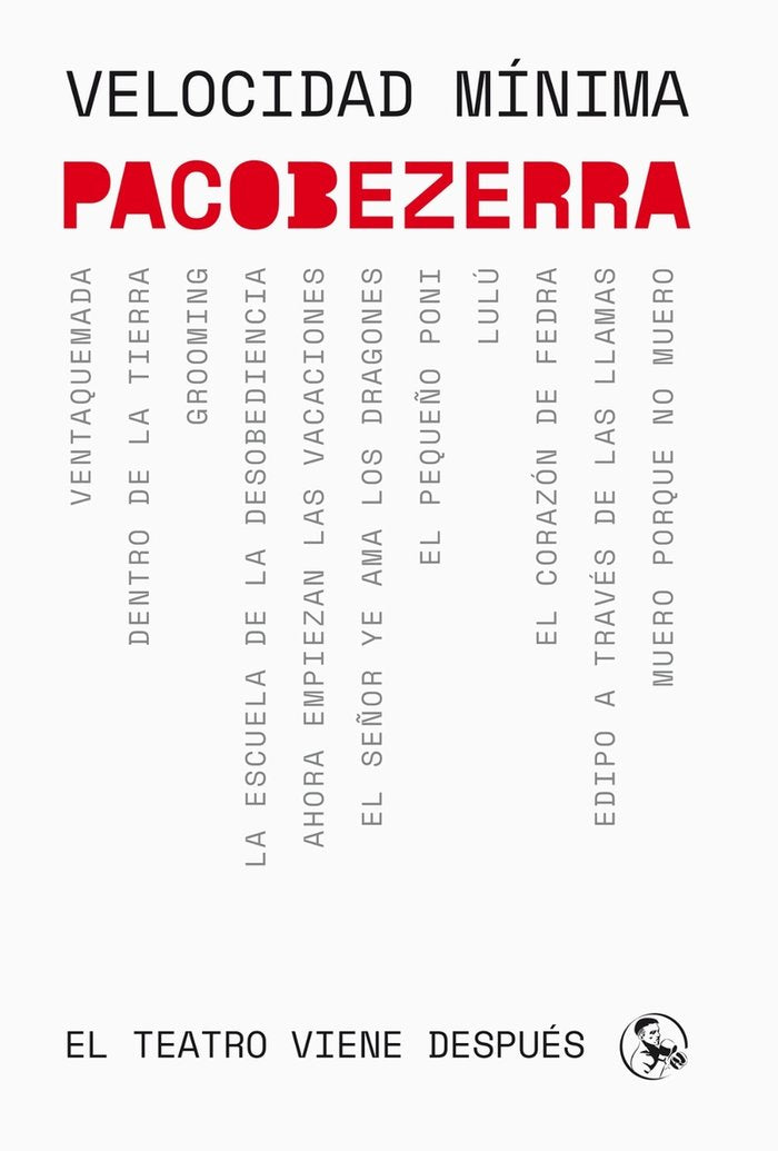 VELOCIDAD MINIMA, de BEZERRA, PACO | portada del libro