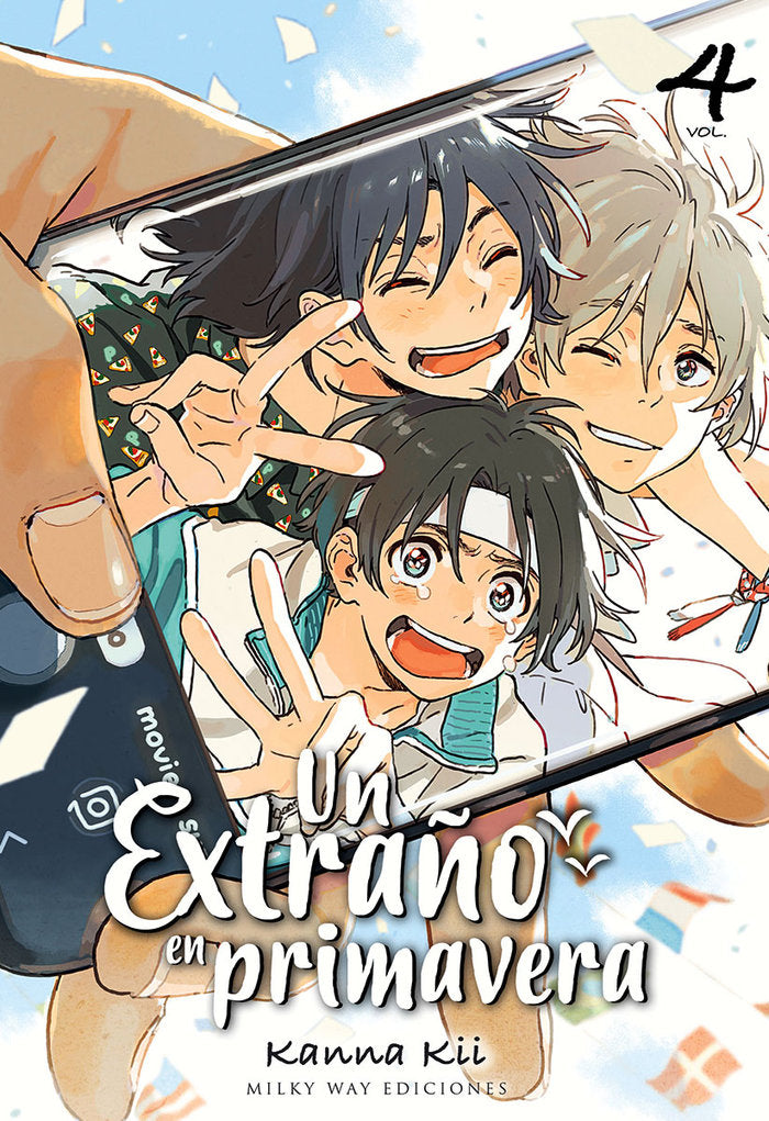UN EXTRAÑO EN PRIMAVERA 4, de Kii, Kanna | portada del libro