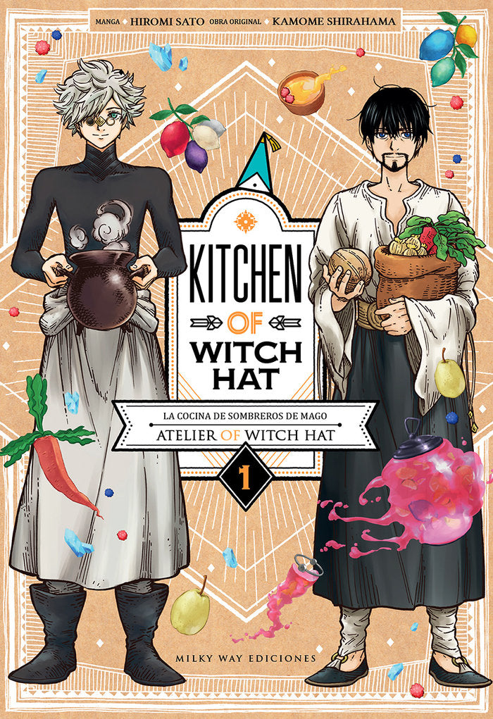 KITCHEN OF WITCH HAT 1, de Hiromi, Sato | portada del libro