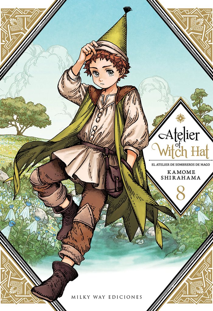 ATELIER OF WITCH HAT 8, de Shirahama,Kamome | portada del libro
