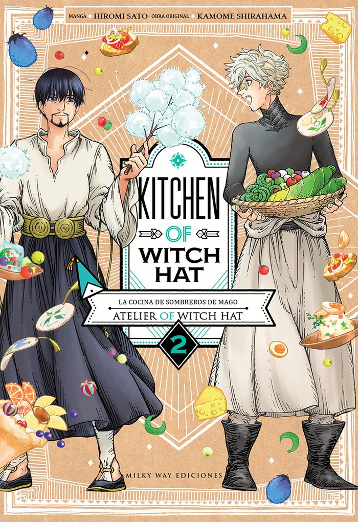 KITCHEN OF WITCH HAT 2, de Hiromi, Sato | portada del libro