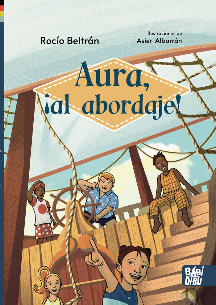 AURA, ¡AL ABORDAJE!, de BELTRAN , ROCIO | portada del libro