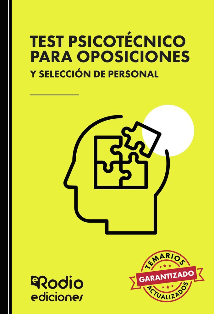Test Psicotecnico para Oposiciones y Seleccion de Personal, de AA.VV. | portada del libro