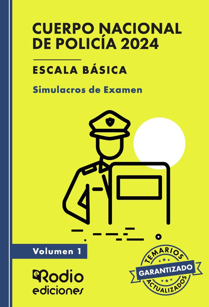 CUERPO NACIONAL DE POLICIA 2025. ESCALA BASICA, de MIGUEL ANGEL ORTEGA PALOP | portada del libro