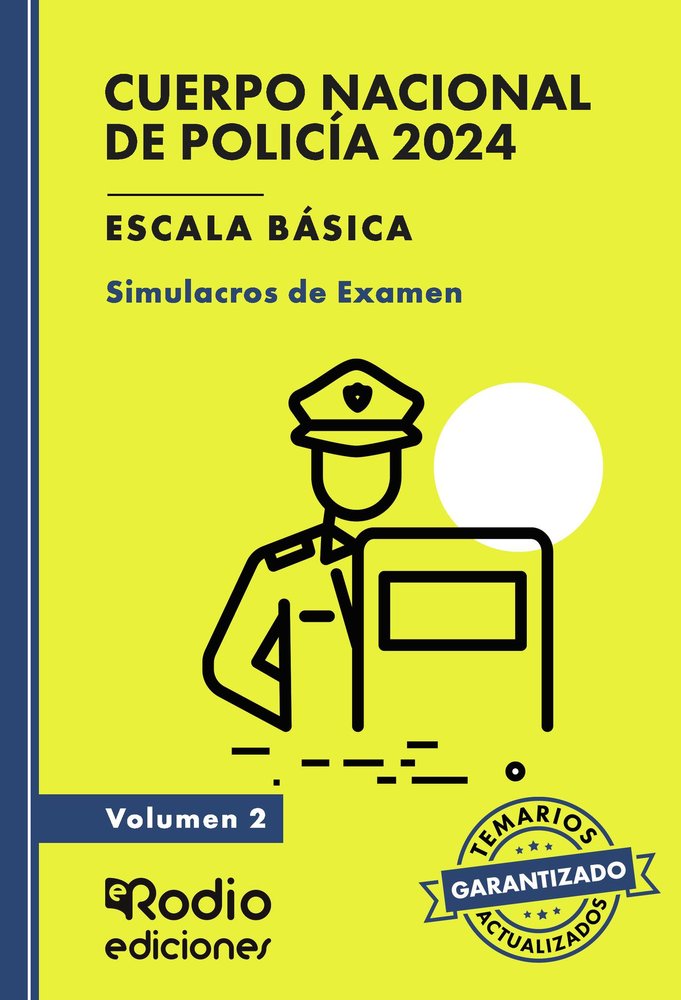 CUERPO NACIONAL DE POLICIA 2025. ESCALA BASICA, de MIGUEL ANGEL ORTEGA PALOP | portada del libro
