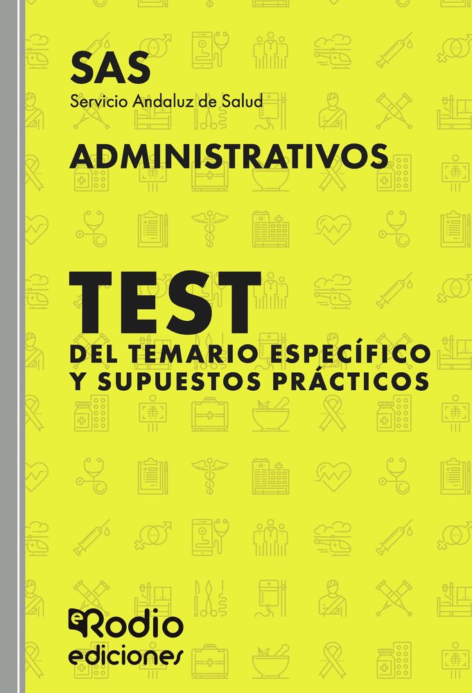 ADMINISTRATIVOS DEL SAS. TEST DEL TEMARIO ESPECIFI, de VARIOS AUTORES | portada del libro