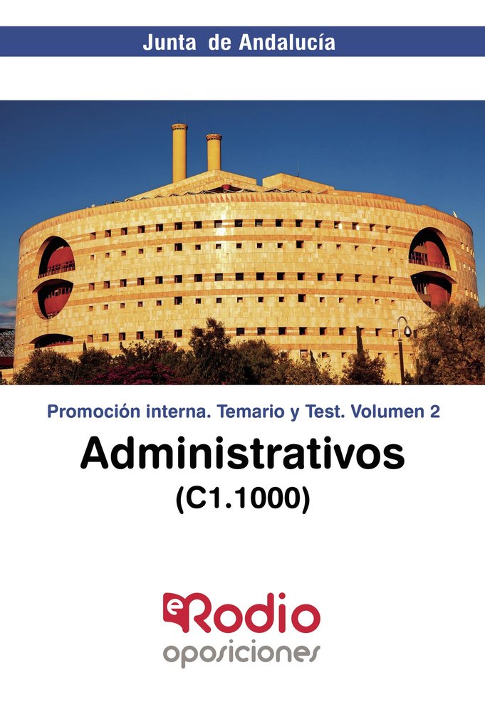 ADMINISTRATIVOS PROMOCION INTERNA C1 1000 JUNTA DE ANDALUC, de AA.VV. | portada del libro