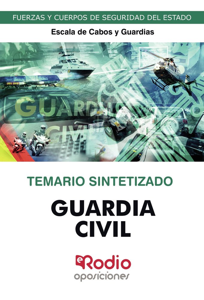 GUARDIA CIVIL 2023. TODO EL TEMARIO OFICIAL SINTET, de MIGUEL ANGEL ORTEGA PALOP | portada del libro