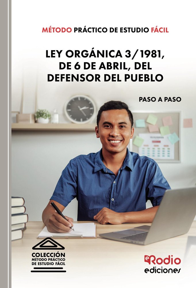 METODO PRACTICO DE ESTUDIO FACIL LEY ORGANICA 3/1981, DE 6, de GARCIA VALDERREY, MIGUEL ANGEL | portada del libro