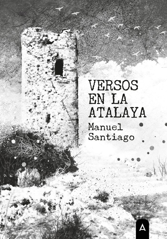 VERSOS EN LA ATALAYA, de MANUEL SANTIAGO RODRIGUEZ | portada del libro