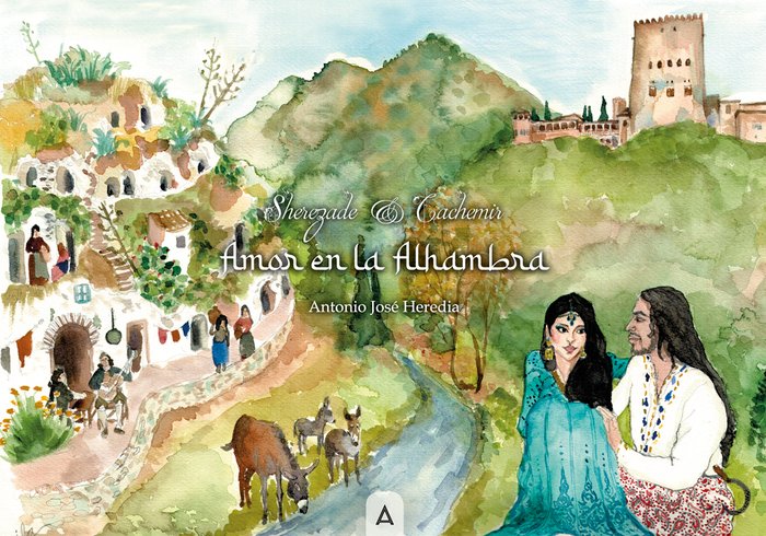 AMOR EN LA ALHAMBRA, de 11.53 | portada del libro