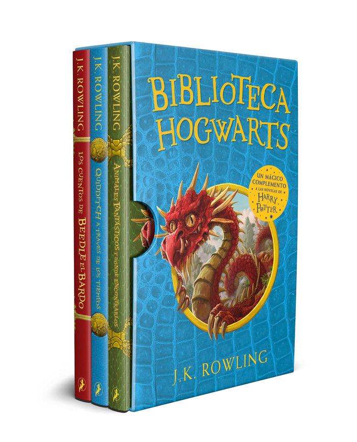 ESTUCHE BIBLIOTECA HOGWARTS, de ROWLING, J.K. | portada del libro