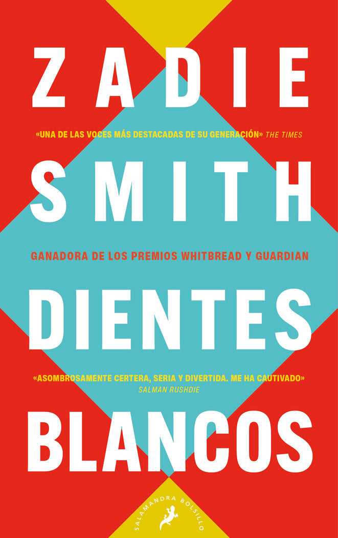 Dientes blancos, de ZADIE SMITH | portada del libro