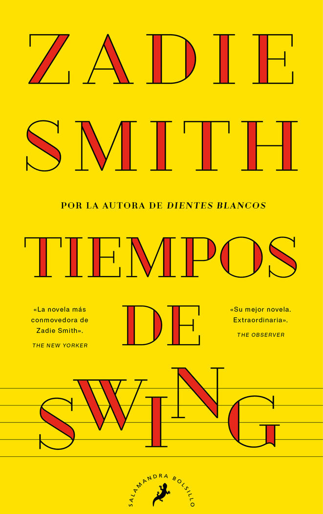 Tiempos de swing, de ZADIE SMITH | portada del libro