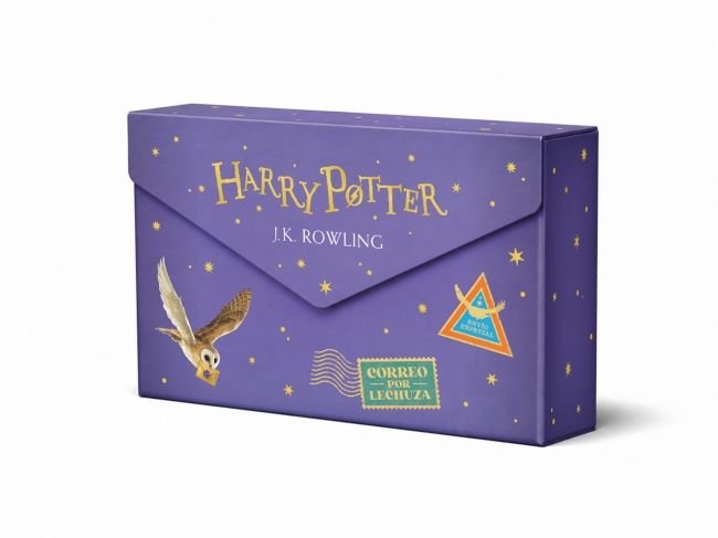 HARRY POTTER ESTUCHE CON LAS TRES PRIMERAS NOVELAS HARRY POT, de J K ROWLING | portada del libro