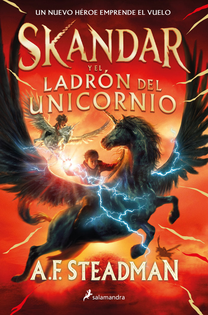 SKANDAR Y EL LADRON DEL UNICORNIO, de STEADMAN, ANNABEL | portada del libro