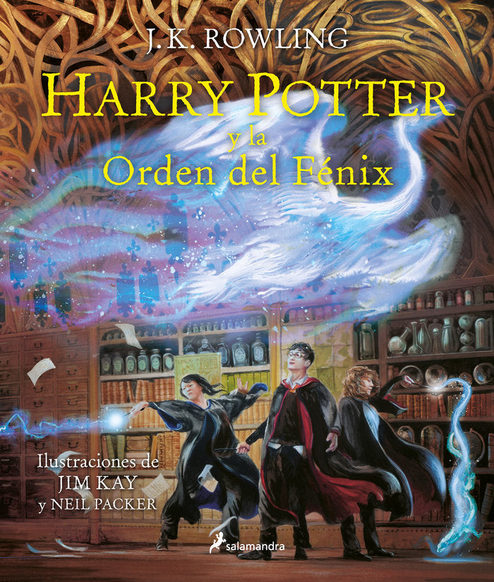 HARRY POTTER Y LA ORDEN DEL FENIX - ED. ILUSTRADA, de ROWLING, J.K. | portada del libro