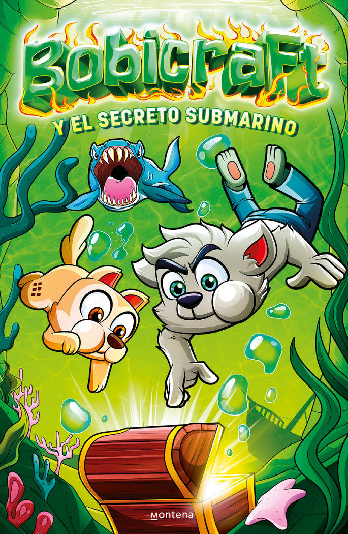 BOBICRAFT Y EL SECRETO SUBMARINO, de BOBICRAFT | portada del libro