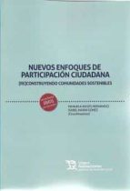 NUEVOS ENFOQUES EN PARTICIPACION CIUDADANA, de M. AVILESI. MARIN | portada del libro