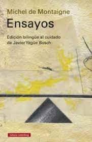 ENSAYOS, de MONTAIGNE | portada del libro
