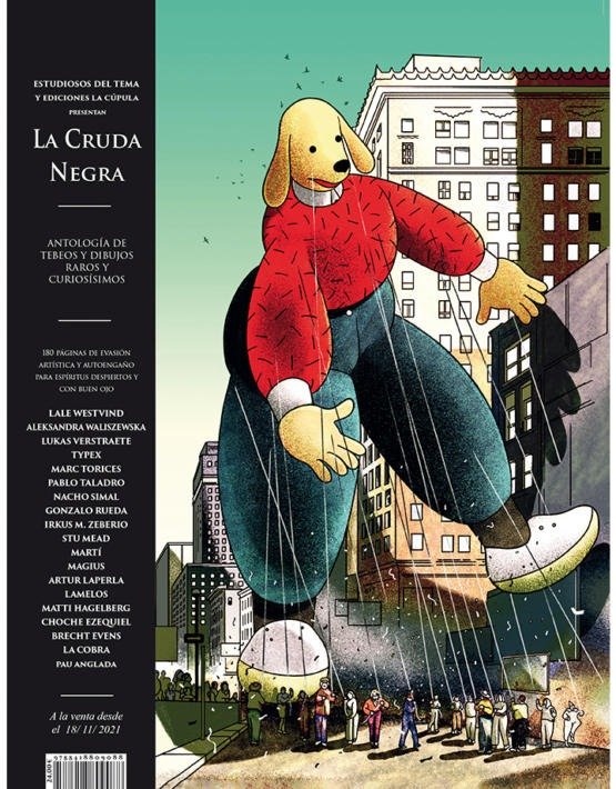 LA CRUDA NEGRA | portada del libro