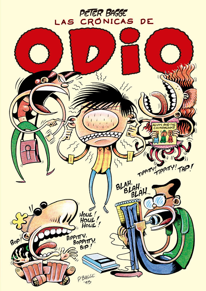 LAS CRONICAS DE ODIO INTEGRAL 3, de PETER BAGGE | portada del libro