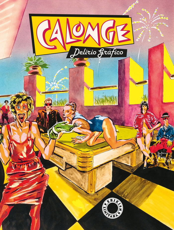 CALONGE DELIRIO GRAFICO, de CALONGE,ANTONI | portada del libro