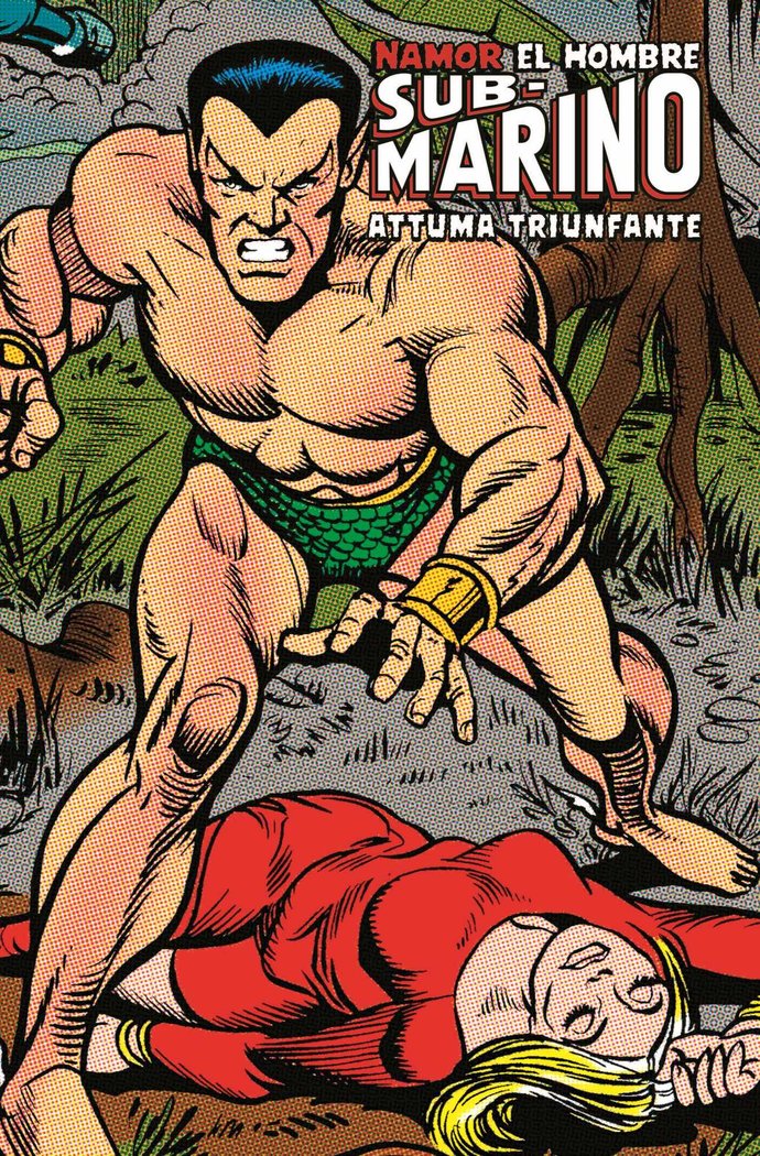 Marvel limited edition namor 3. el hombre sub-marino. attuma triunfante | portada del libro