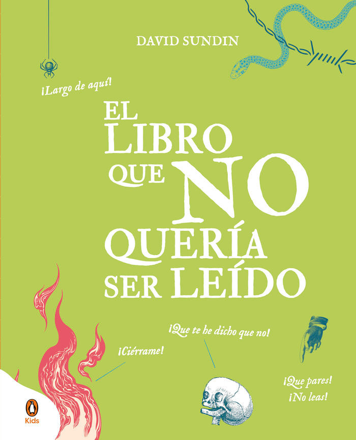 EL LIBRO QUE NO QUERIA SER LEIDO, de SUNDIN, DAVID | portada del libro